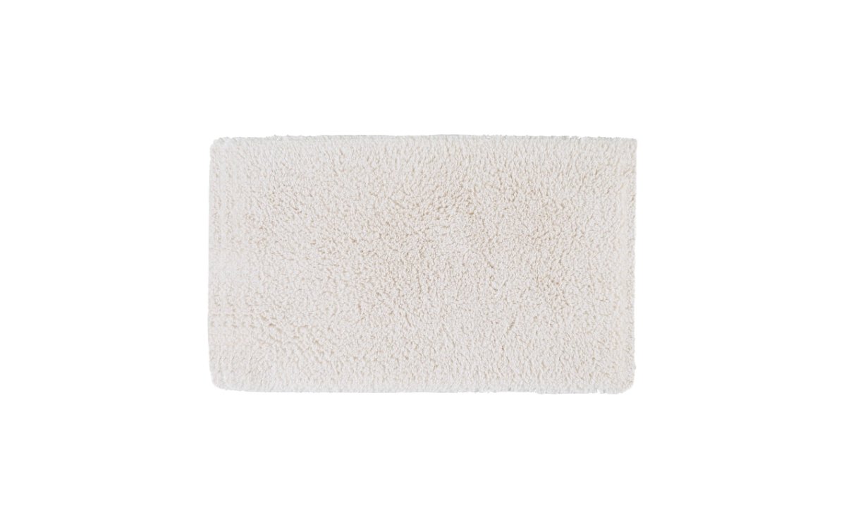 Abyss Habidecor Shag Rug 20x31 - Color 100 White at Fig Linens and Home