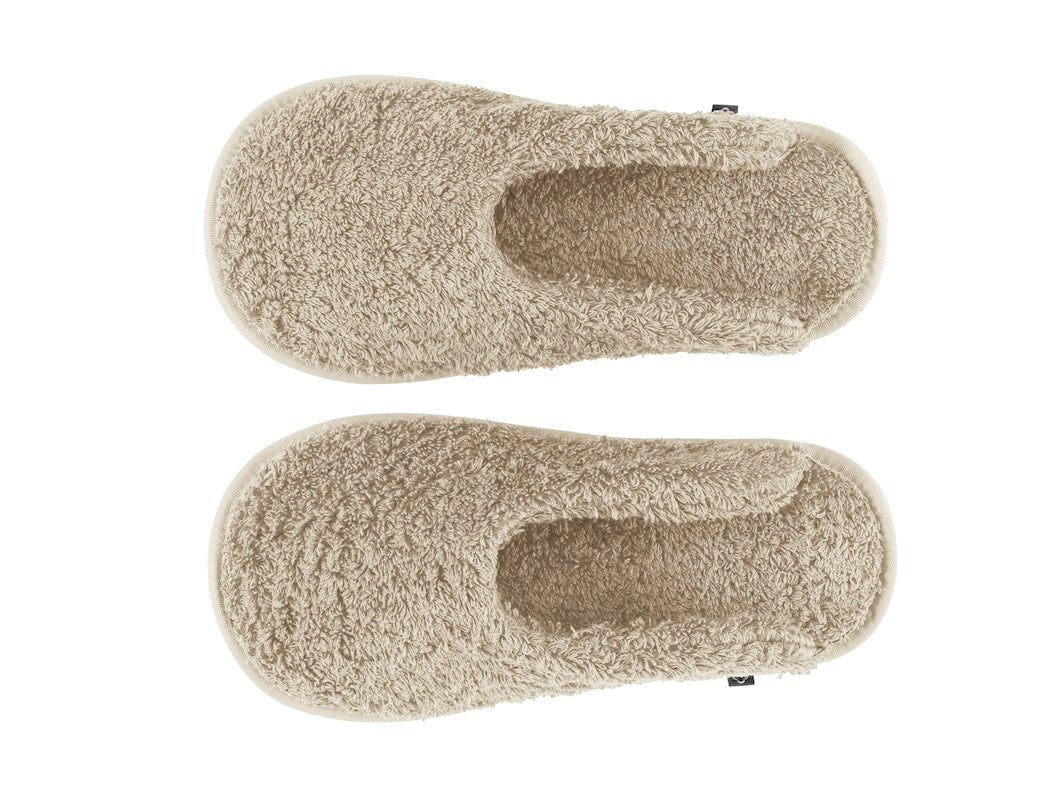Abyss Super Pile Slippers - Linen 770 - House Shoes View 2 at Fig Linens and Home