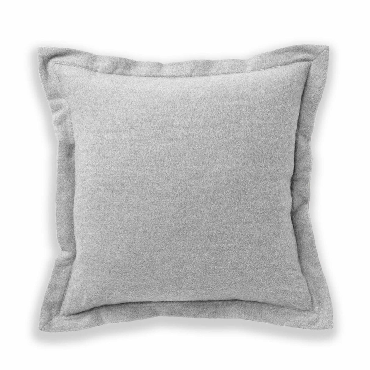 Hudson Square Pillow in Light Grey | Alicia Adams Alpaca at Fig Linens and Home