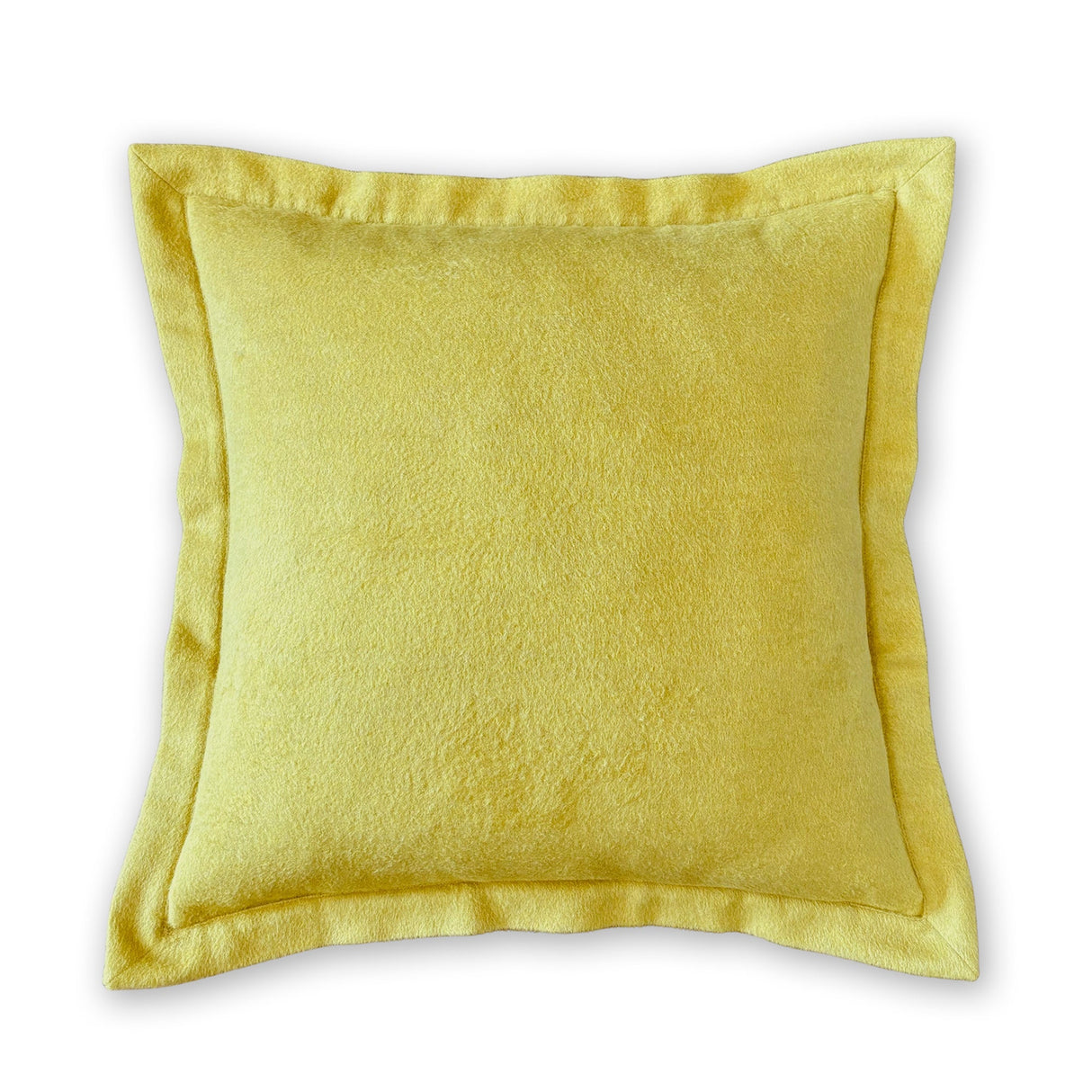 Hudson Square Pillow in French Yellow | Alicia Adams Alpaca at Fig Linens and Home