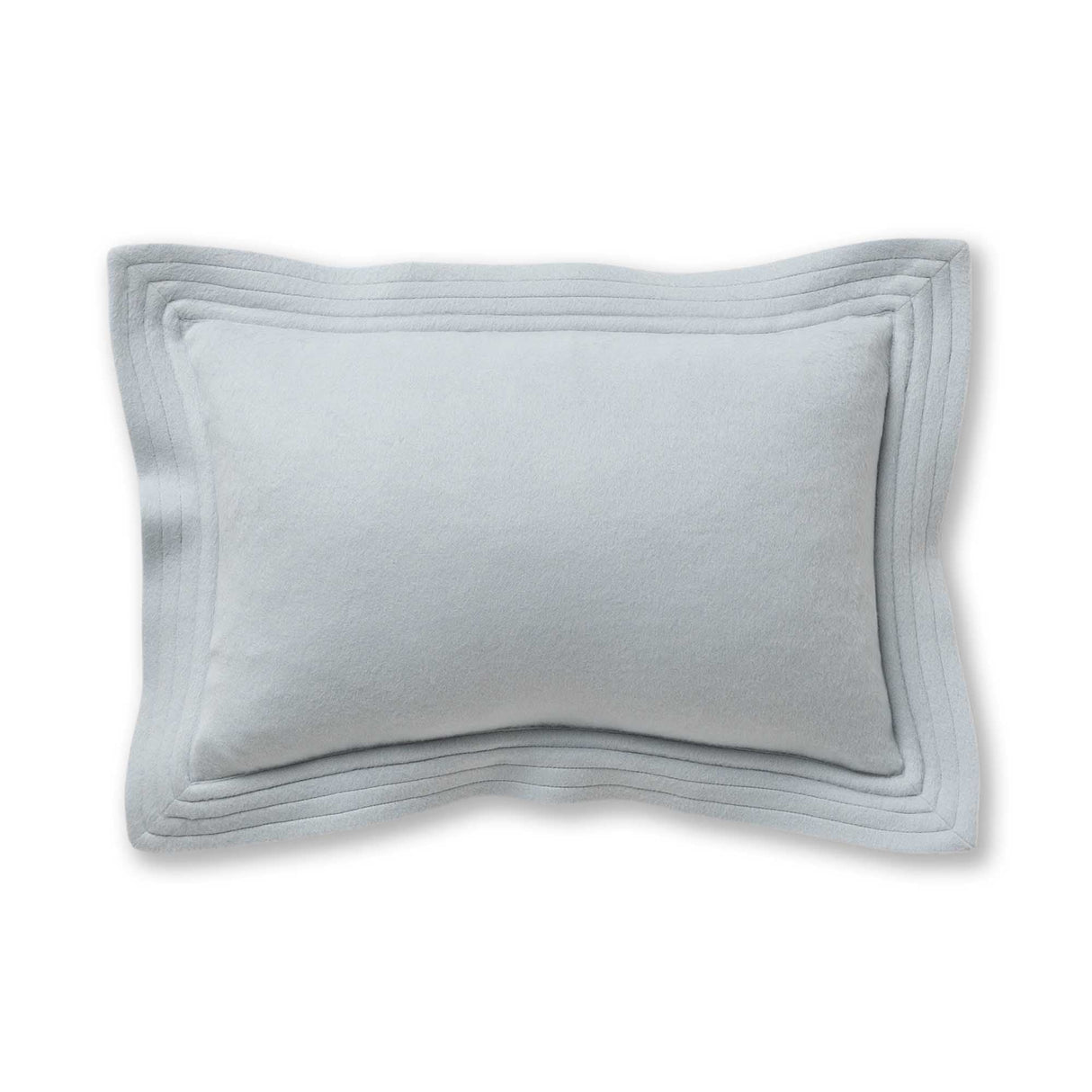 Hudson Lumbar Pillow in Spa Blue | Alicia Adams Alpaca at Fig Linens and Home