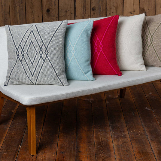 Mystic Square Pillow | Alicia Adams Alpaca at Fig Linens and Home
