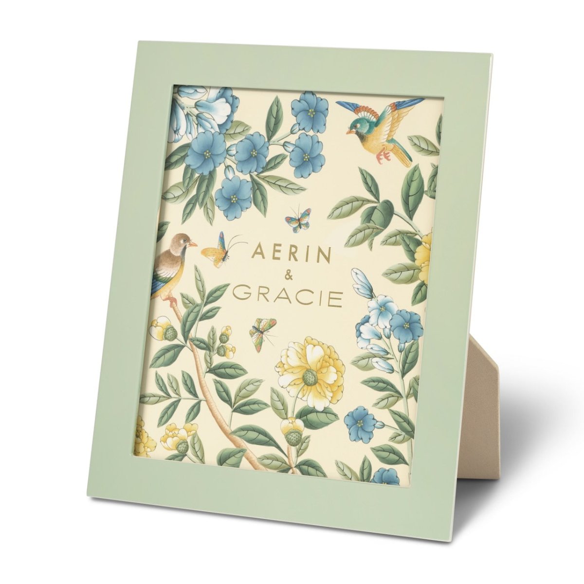 AERIN & Gracie Lacquer 8x10 Frame in Sage by AERIN at Fig Linens and Home 2