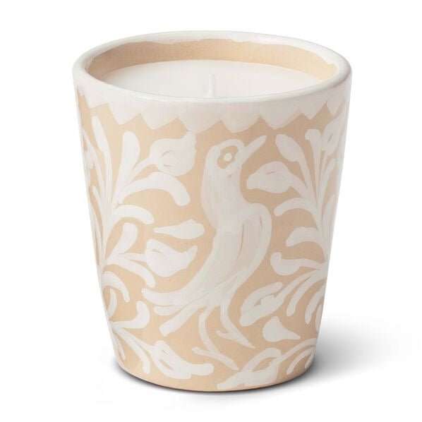 AERIN 7.8 oz Andreia Gardenia Candle in Earthenware Pot - Fig Linens and Home