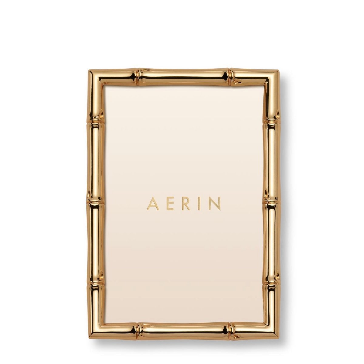 Ava Bamboo 4 x 6 Frame by AERIN - Front View at Fig Linens and Home