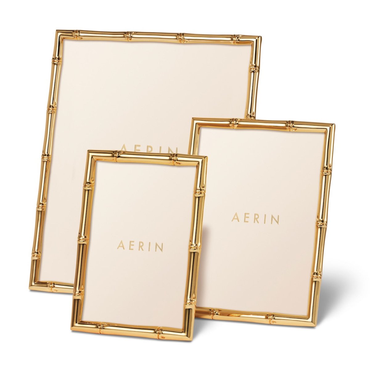 Ava Bamboo 8 x 10 Frame by AERIN at Fig Linens and Home - Trio View with other Sizes