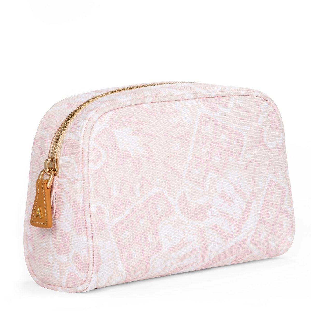Batik Beauty Bag Small Light Pink by AERIN at Fig Linens and Home