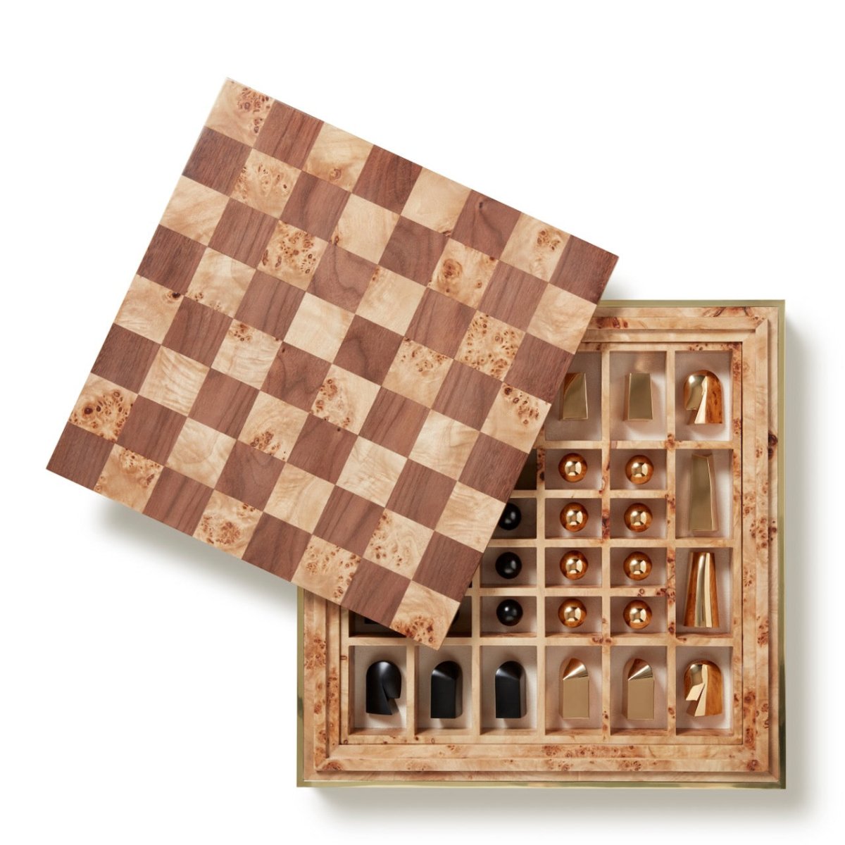 Colette Cane Chess Set by AERIN at Fig Linens and Home 5