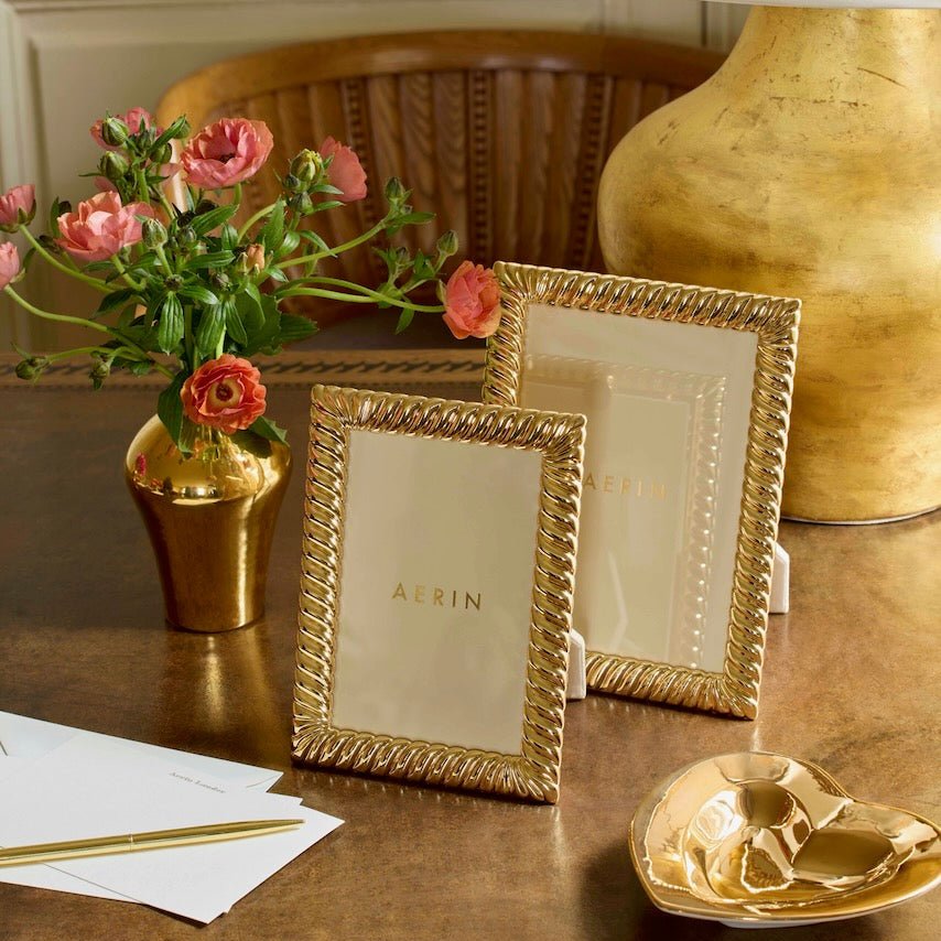 Loretta Frame - 4 x 6 by AERIN at Fig Linens and Home - Lifestyle View 2