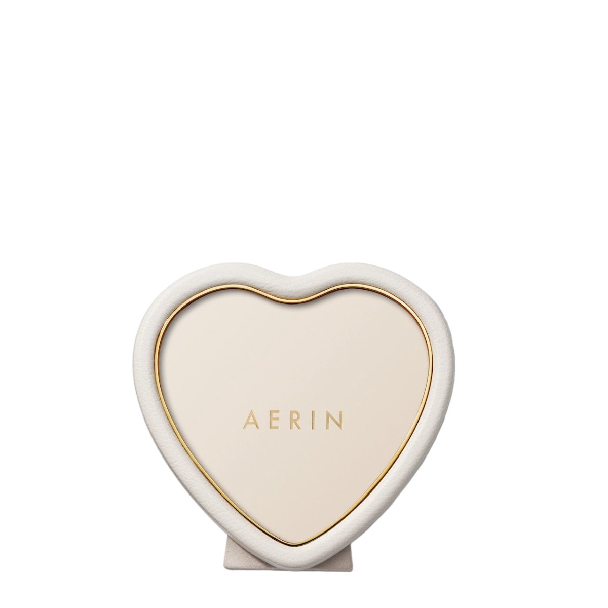 Piero Heart Frame in Shadow White by AERIN at Fig Linens and Home 1