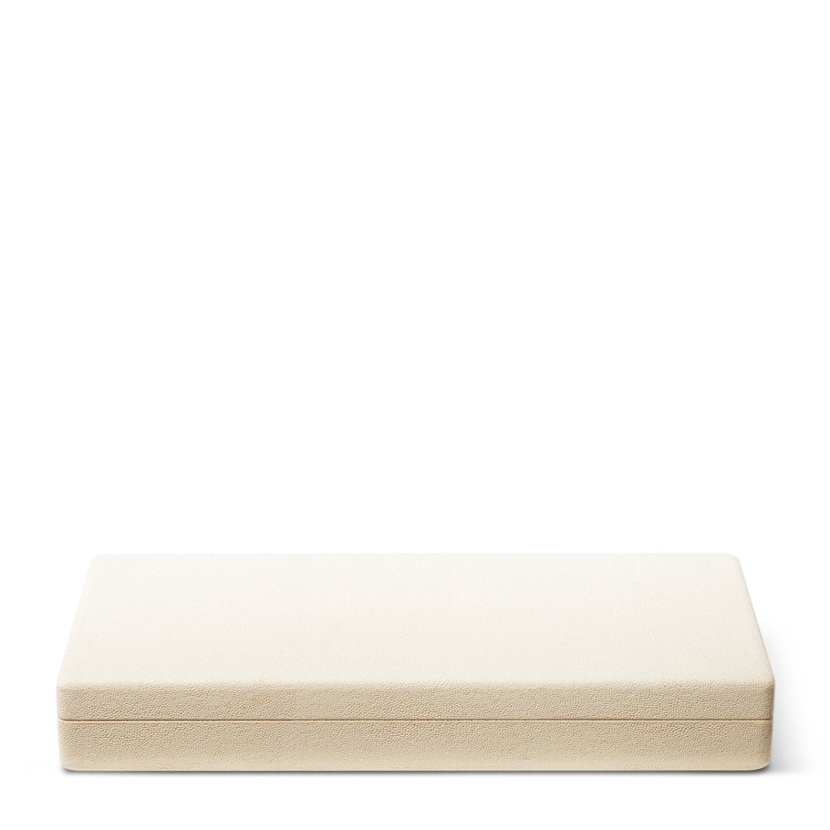 Shagreen Bamboo Bar Set in Cream by AERIN at Fig Linens and Home - Box Closed