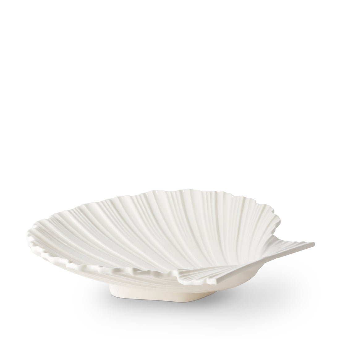 Shell Platter in Large by AERIN - Side View at Fig Linens and Home