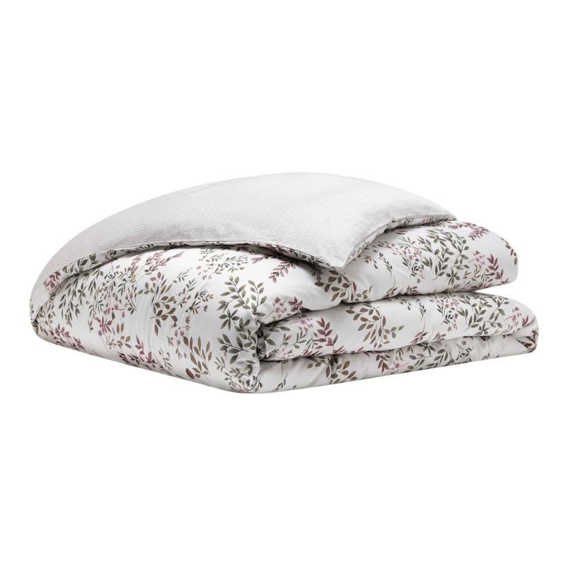 Duvet Cover - Alexandre Turpault Tourbillon Cosmos Flower Organic Bedding at Fig Linens & Home