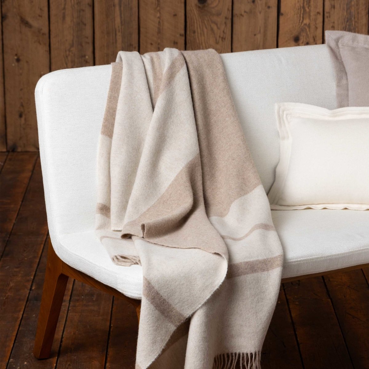 Alicia Adams Alpaca Meadow Throw at Fig Linens and Home - Lifestyle 6