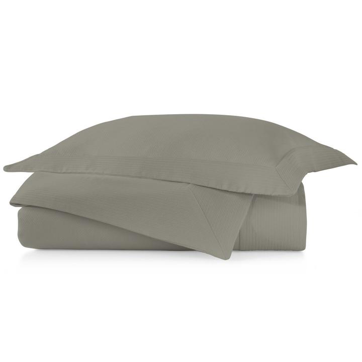 Peacock Alley Angelina Matelassé by Peacock Alley - Standard Sham 20x26" Platinum at FIG LINENS AND HOME - 9