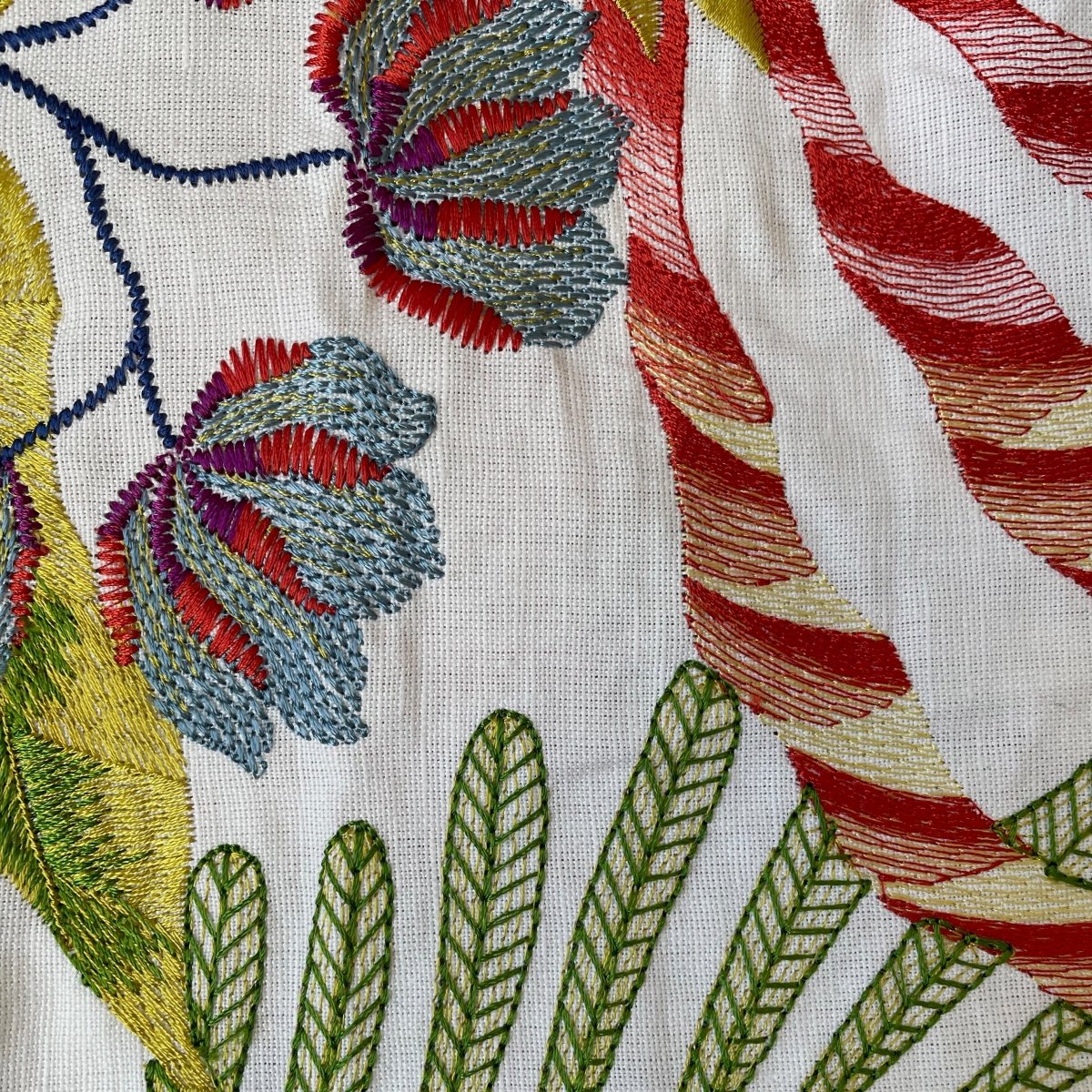 Cloud Forest White Duvet Covers by Ann Gish King Duvet Cover 110" x 98" White at FIG LINENS AND HOME 3