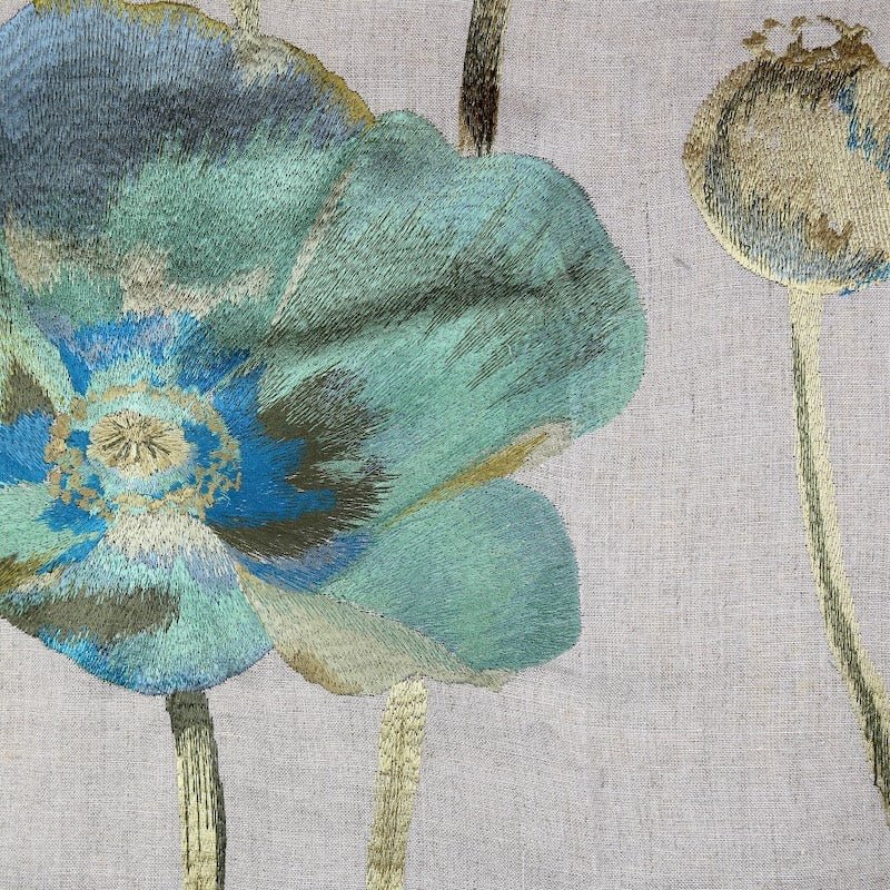 Swatch Opium Azure Decorative Pillow by Ann Gish at Fig Linens and Home