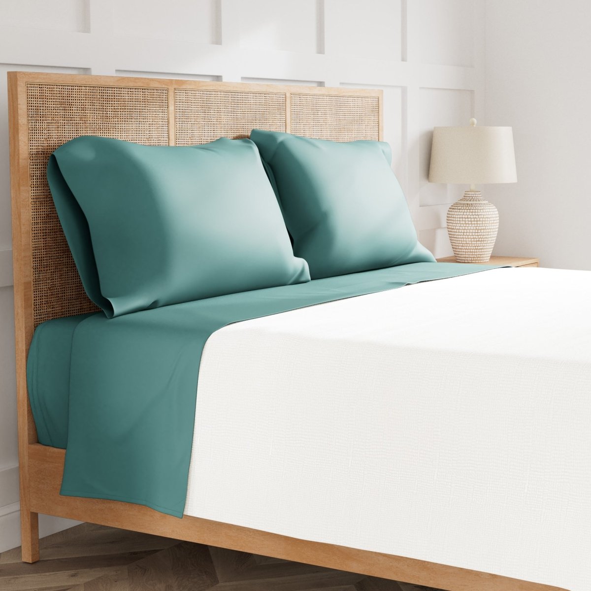 Ann Gish Caribbean Sheets - Ready-to-Bed 2.0 Sheet Set at Fig Linens and Home