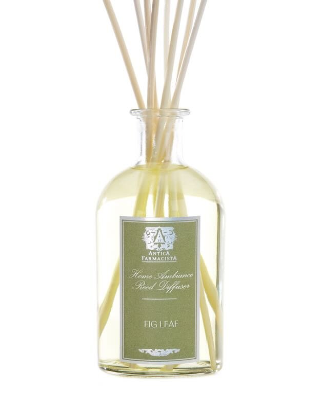250ml Fig Leaf Diffuser by Antica Farmacista 250ML Reed Diffuser Fig Leaf at FIG LINENS AND HOME 1