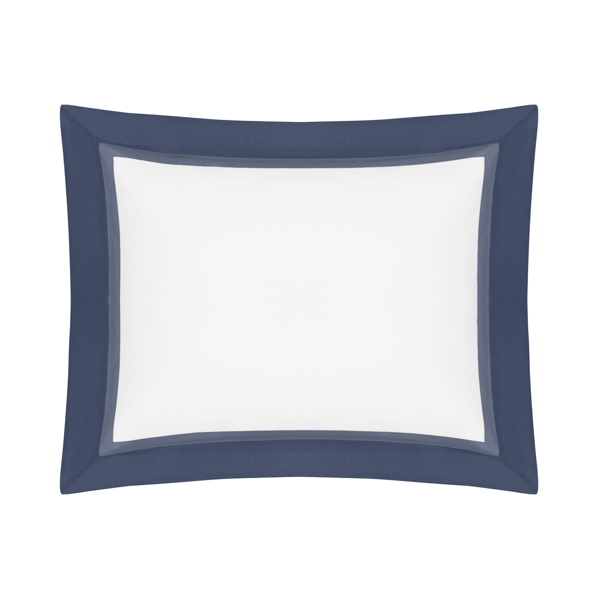 BORDERS BD SHAM - WHITE / STONE BLUE / NAVY BLUE