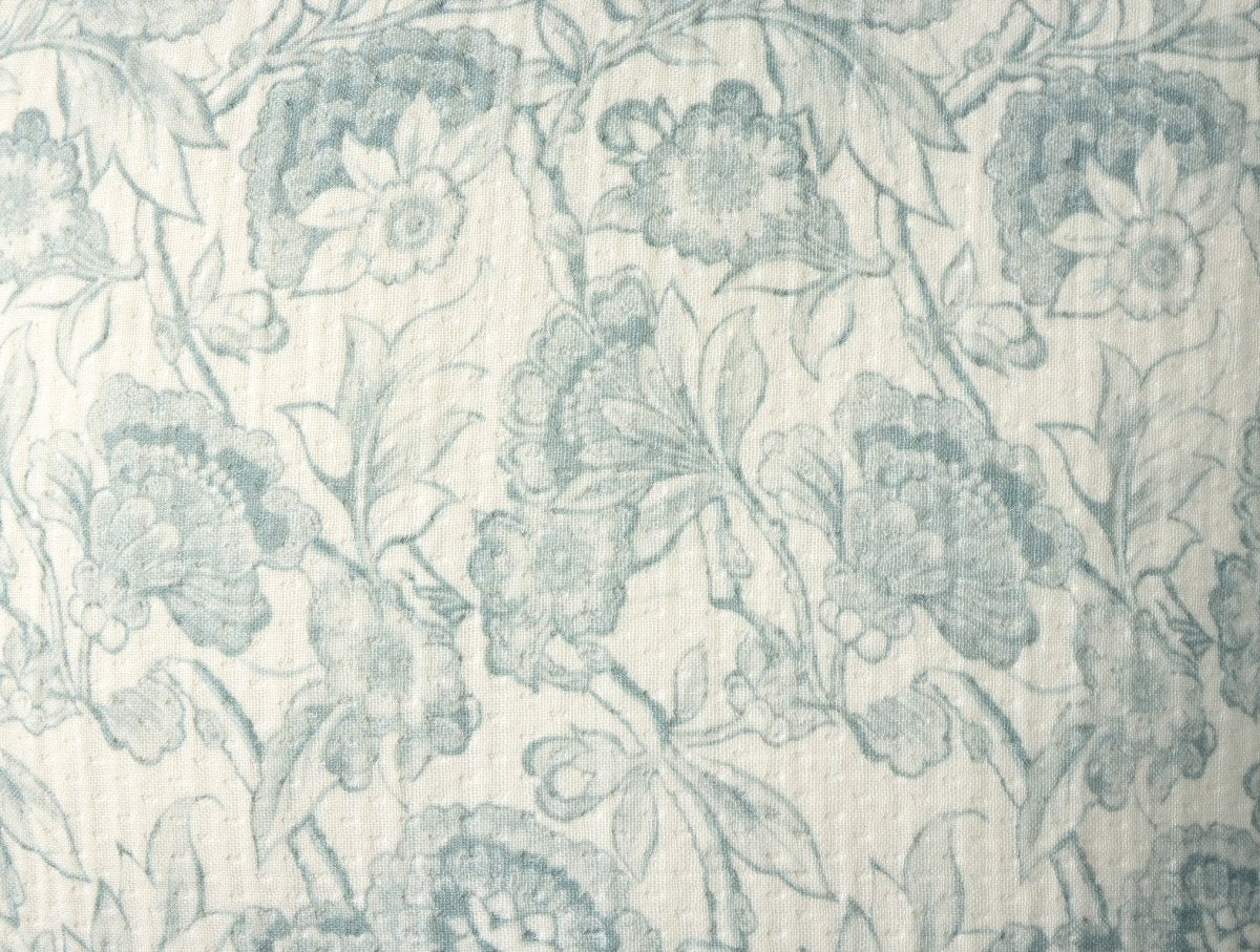 Balboa Organic Matelasse Print Pillow Cover by Coyuchi - Dew and Undyed - View 4