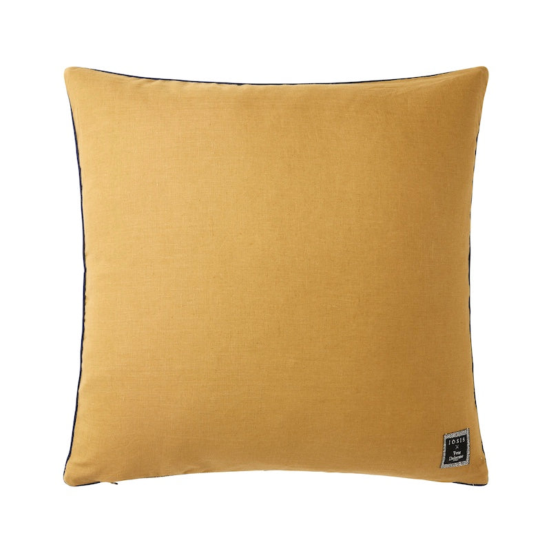 cushion covers 18 x 18 Parc Azur Yves Delorme Decoration  Parc Azur Throw Pillow Face 1 Fig Linens and Home