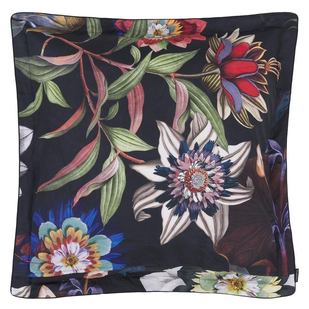 Christian Lacroix Atlantis Aube Bedding Euro Square Shams - Set of 2 Multi at FIG LINENS AND HOME 5