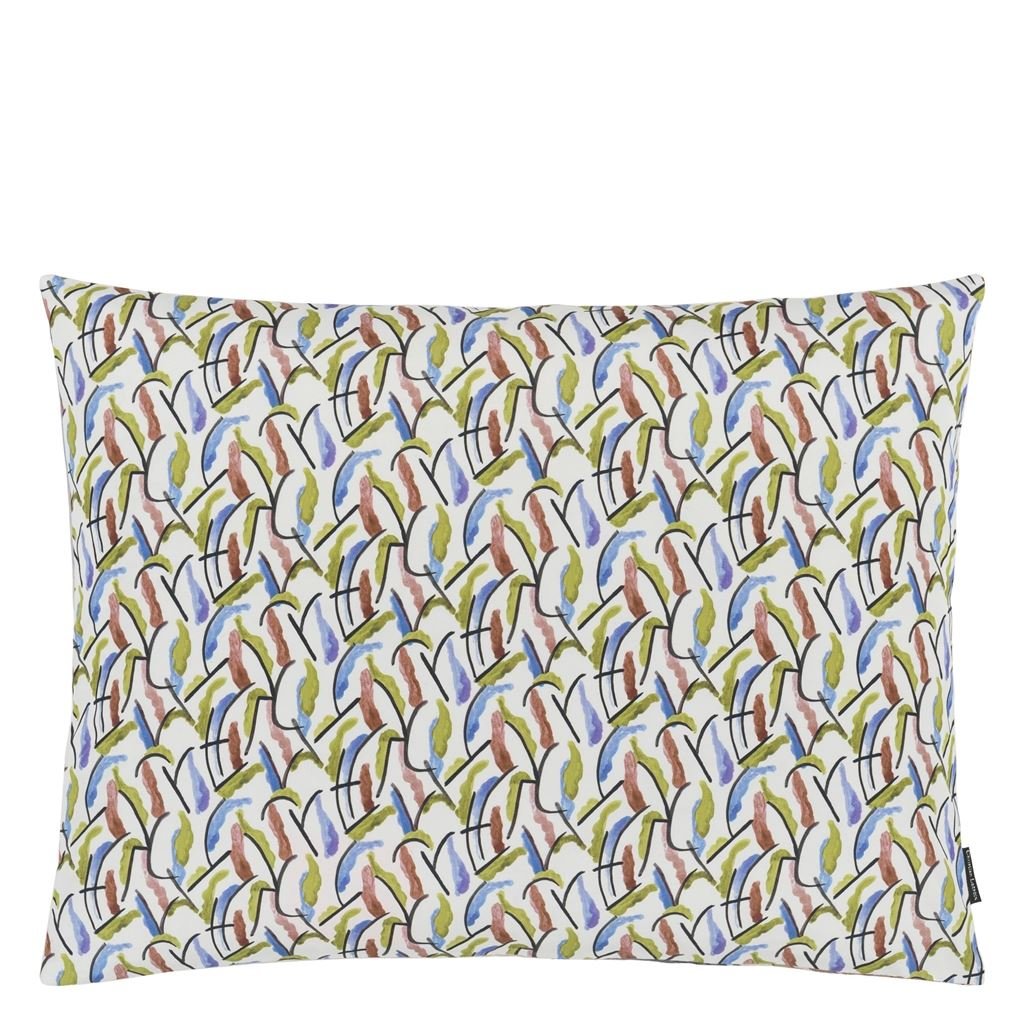 Christian Lacroix Otro Mundo Arena Decorative Pillow Decorative Pillow 18” x 24” Multi at FIG LINENS AND HOME 5
