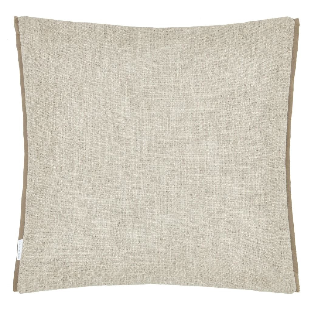 Designers Guild Celandine Linen Decorative Pillow 20" x 20" Decorative Pillow Linen at FIG LINENS AND HOME 5