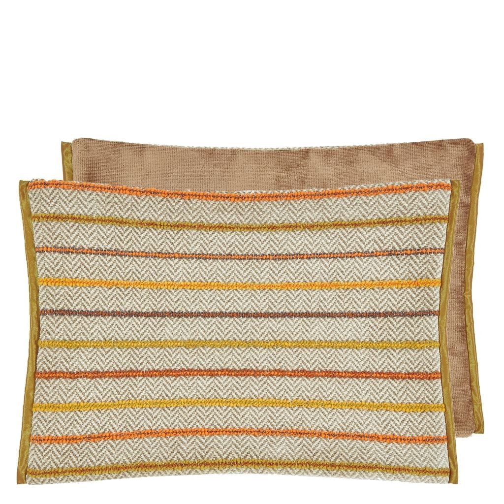 Porthminster Ochre Cushion