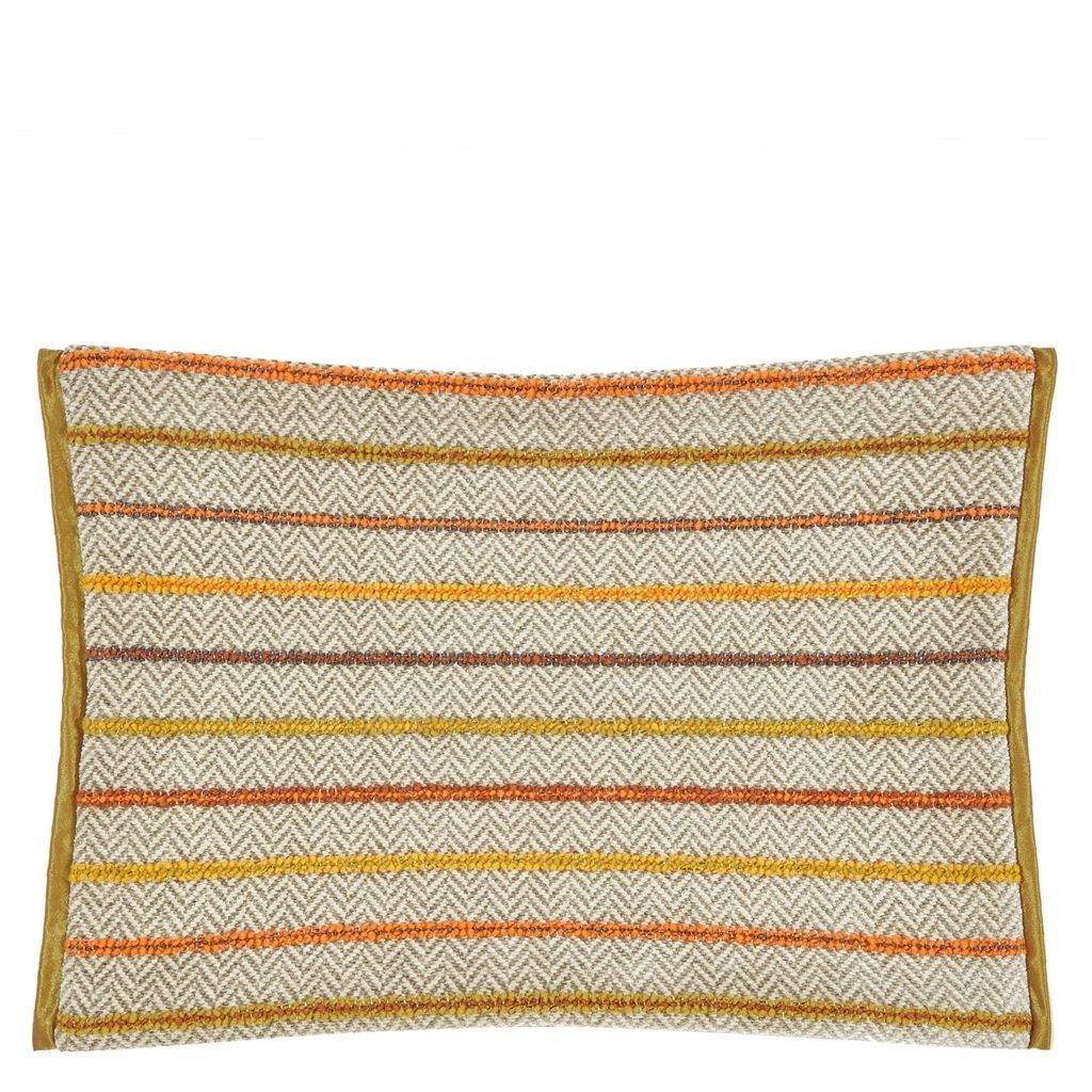 Designers Guild Porthminster Ochre Decorative Pillow 12” x 16” Ochre at FIG LINENS AND HOME 4