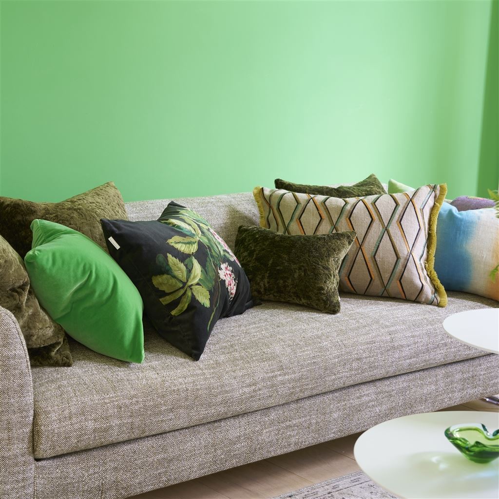 Designers Guild Trevenna Ochre Decorative Pillow 18" x 24" Decorative Pillow Ochre at FIG LINENS AND HOME 4