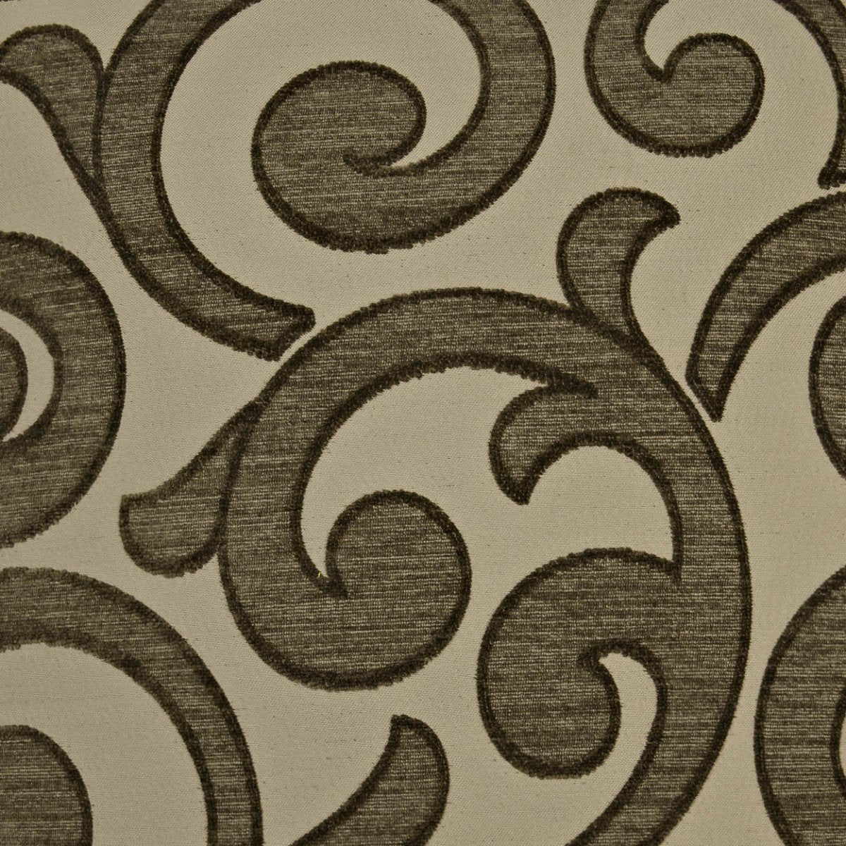 Key Pillow in Taupe - fabric swatch detail by D.V. KAP Home