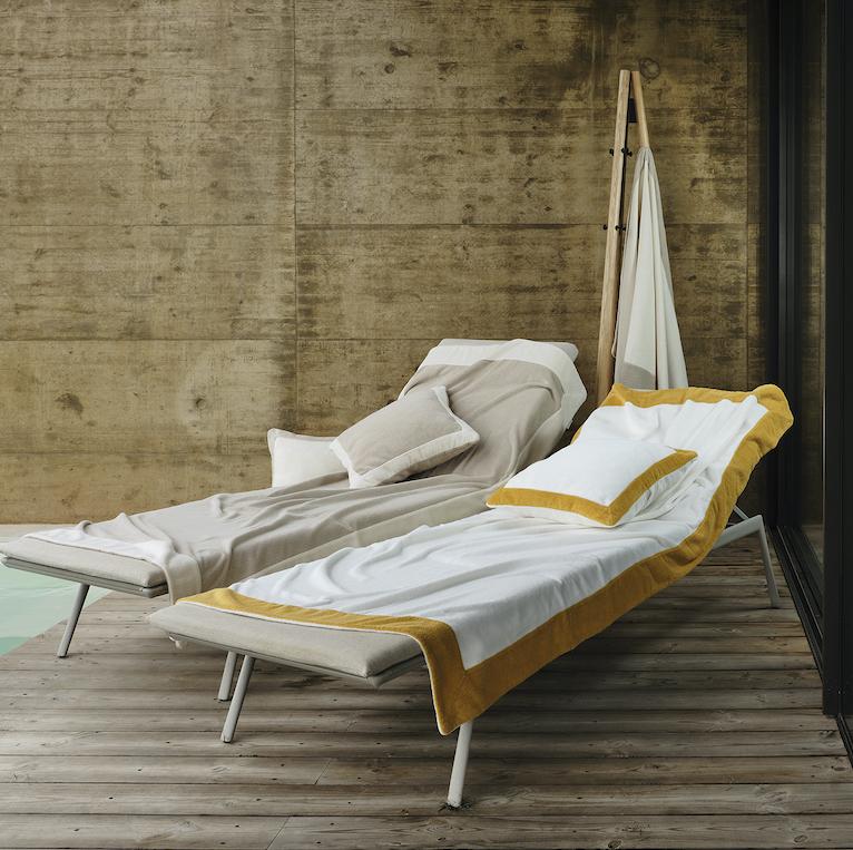 Fig Linens - Portofino Beach Towel by Abyss and Habidecor