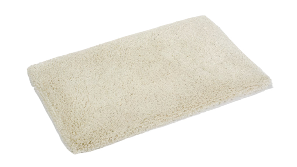 Fig Linens - Shag Naturel 101 Bath Rug by Abyss and Habidecor- Runner 20x78