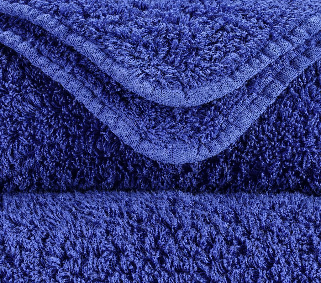 Fig Linens - Super Pile Washcloths by Abyss and Habidecor - Indigo