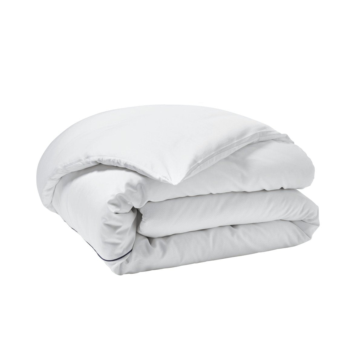 Fig Linens - Orsay Snow & Navy Bedding by Alexandre Turpault - Duvet Cover