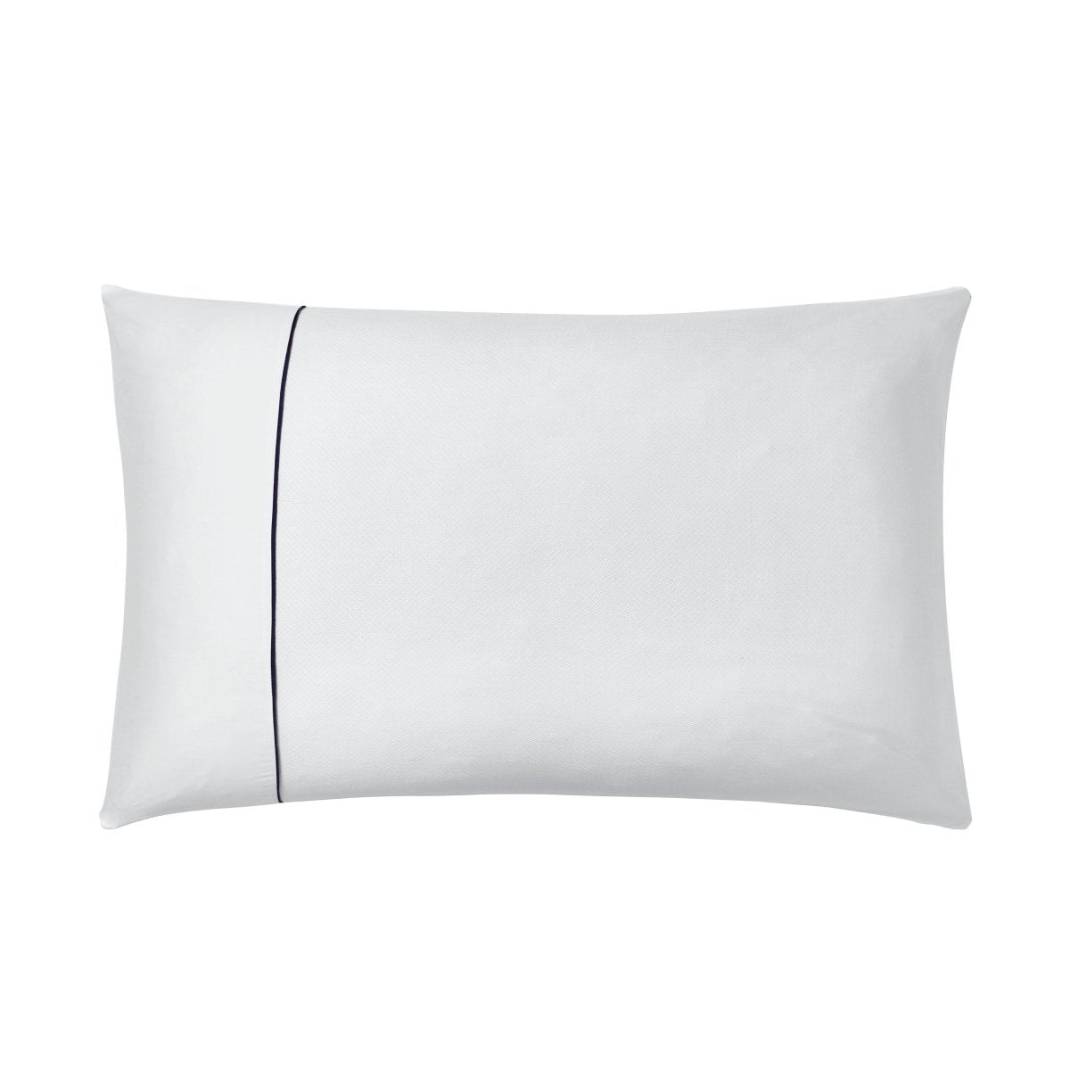 Fig Linens - Orsay Snow & Navy Bedding by Alexandre Turpault - Pillowcase