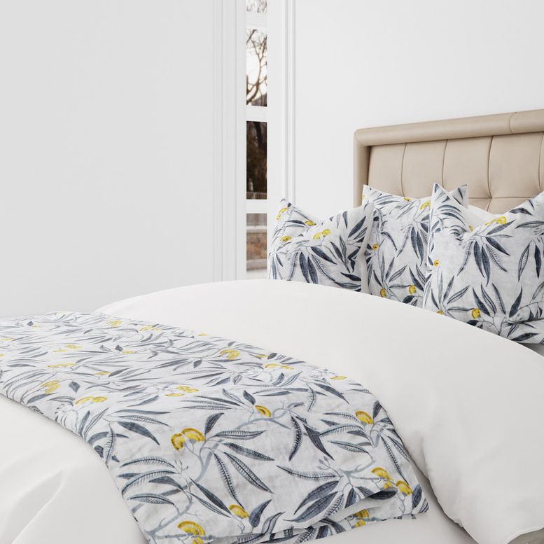 Lifestyle - Alyssum Decorative Pillow - The MET x Ann Gish | Fig Linens and Home