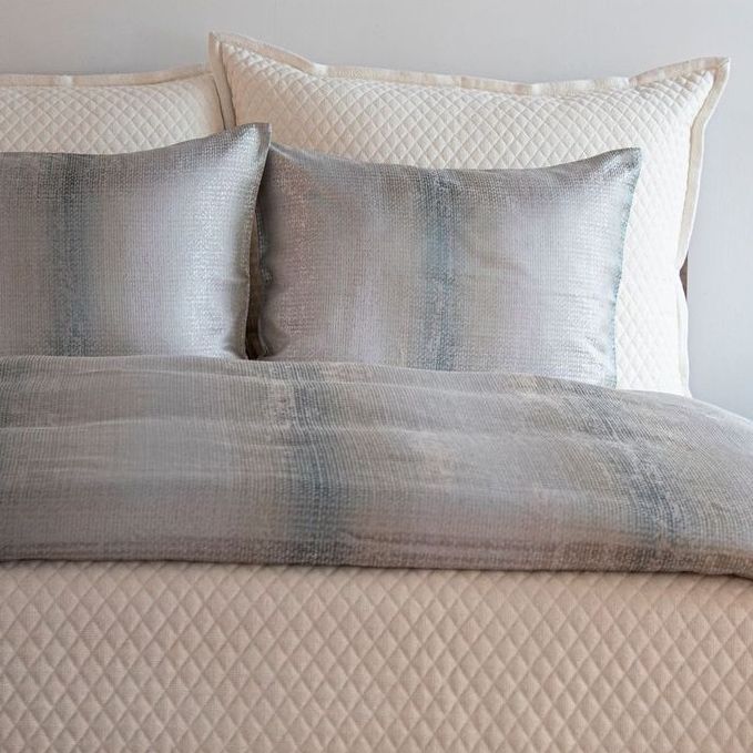 Anguilla Aquamarine Bedding by Ann Gish | Fig Linens and Home