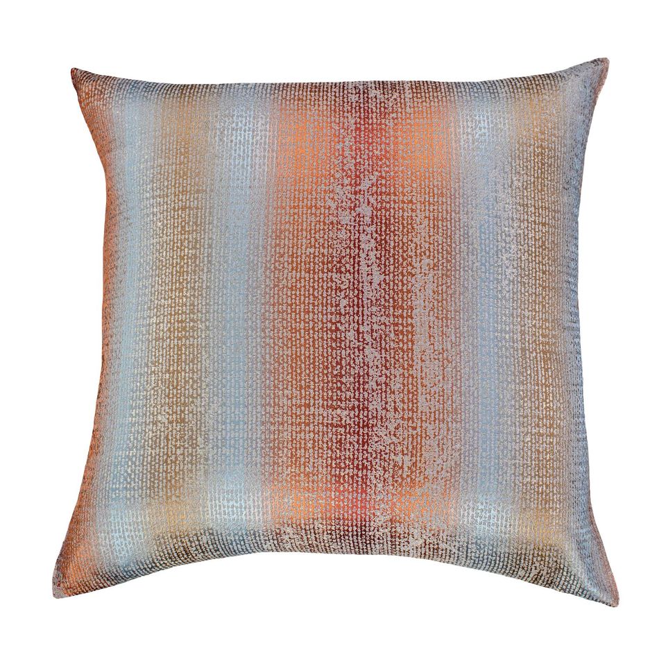 Anguilla Shrimp Square Decorative Pillows by Ann Gish | Fig Linens and Home
