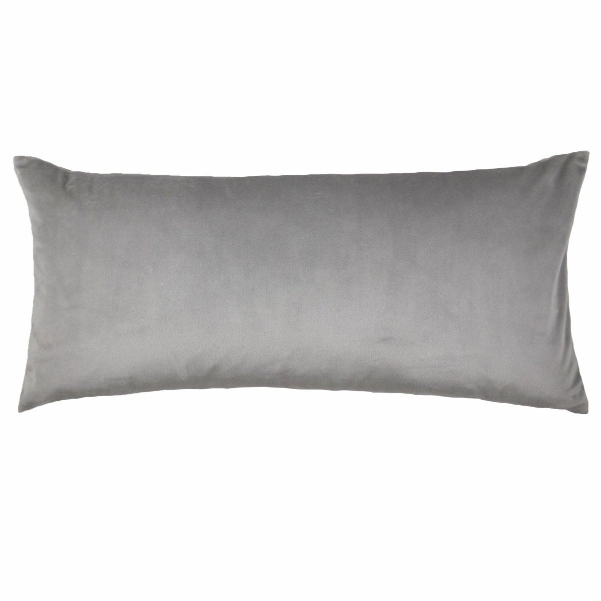 Duchess Platinum Velvet Reversible Pillows by Ann Gish | Fig Linens