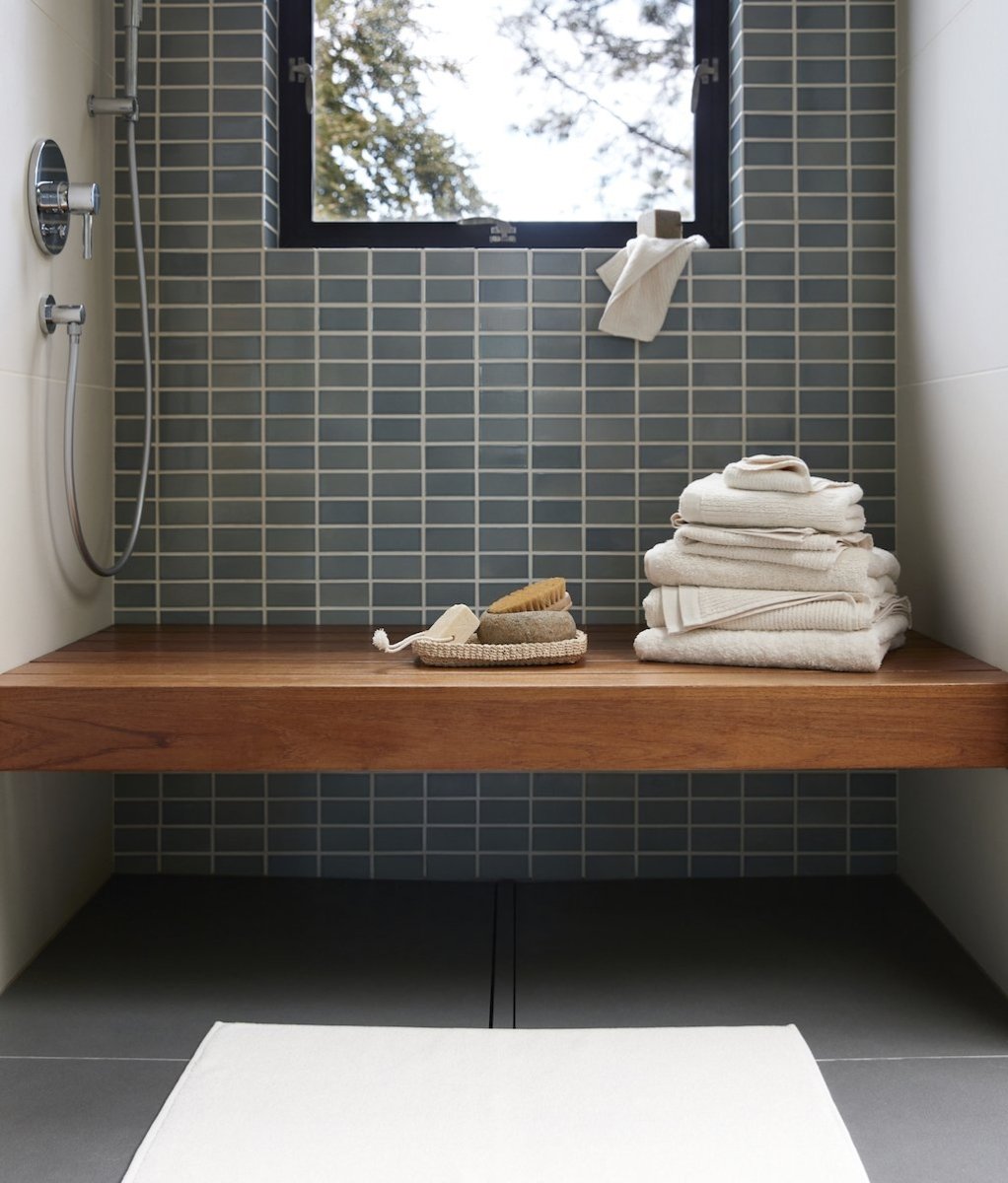 Fig Linens - Temescal Undyed Organic Bath Towels by Coyuchi - Lifestyle