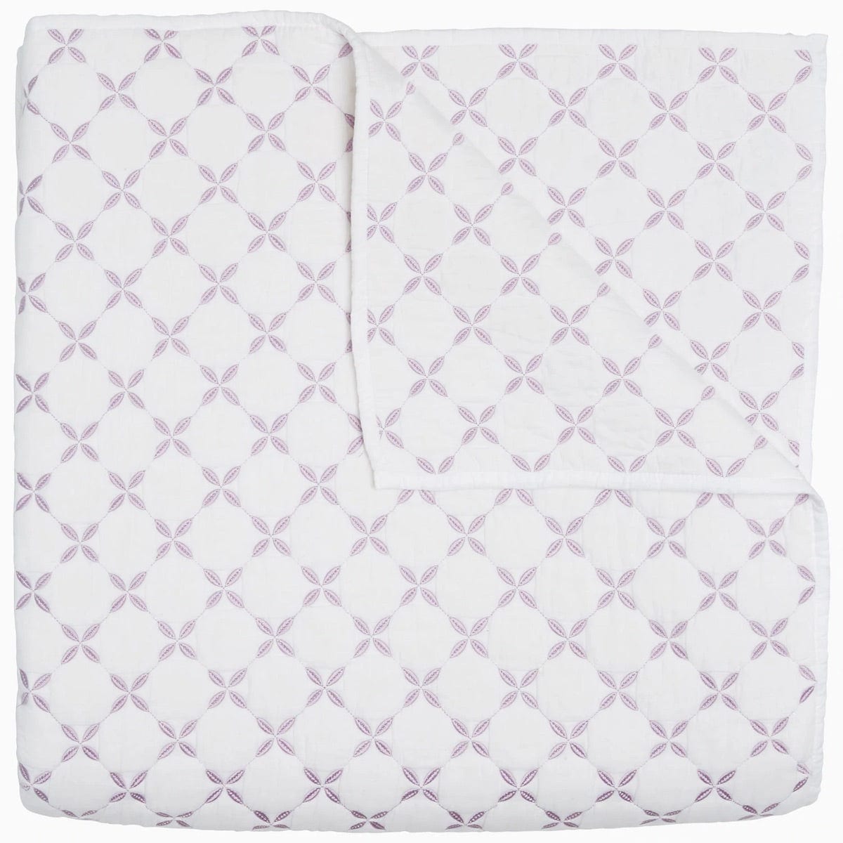 Layla Lavender Coverlet by John Robshaw | Fig Linens and Home