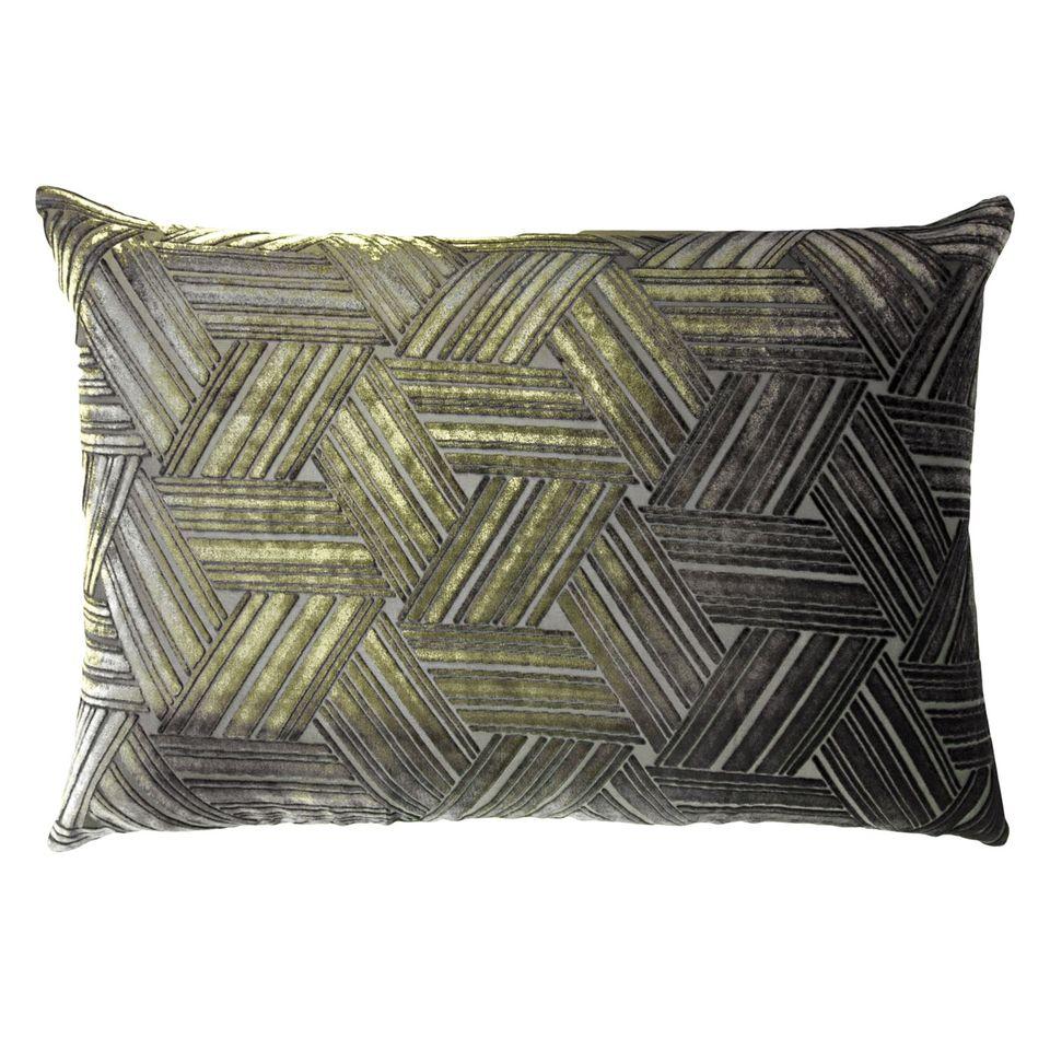 Fig Linens -Oregano Entwined Velvet Decorative Pillow by Kevin O'Brien Studio