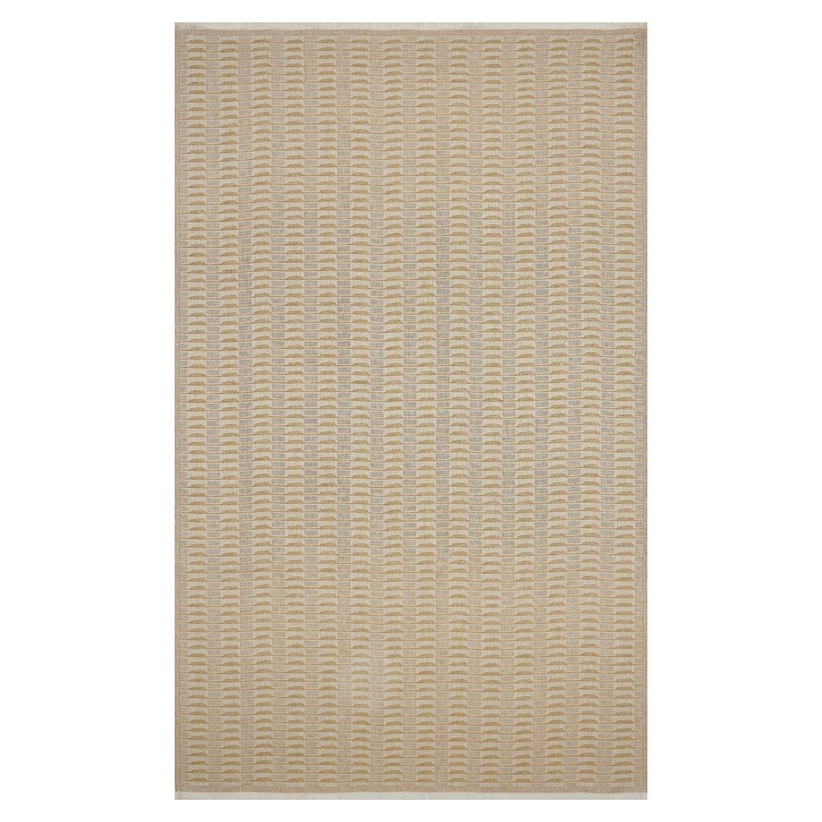 Fig Linens - Casual Beige Nomad Tablecloth by Le Jacquard Français