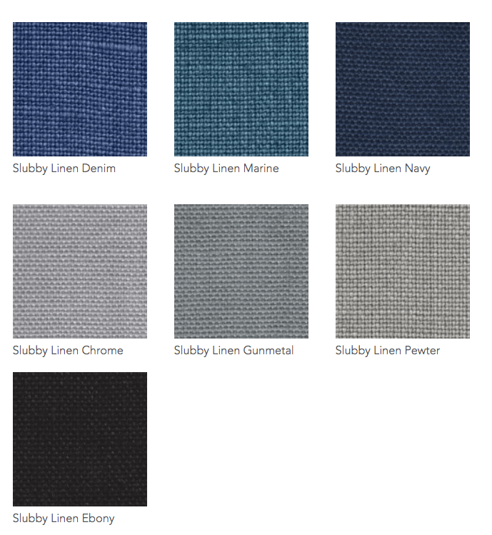 Fig Linens - Beacon Hill Linen Bedding by Legacy Home - Colors - Blue / Grey