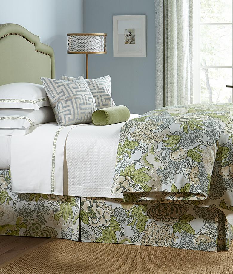 Honshu Robin's Egg Bedding by Legacy Home | Fig Linens