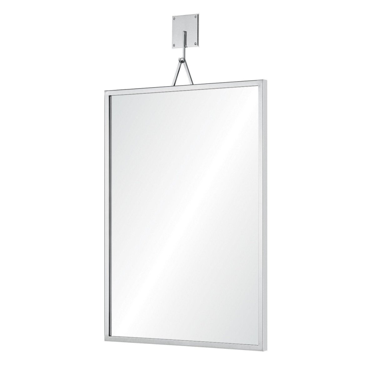 Side - Polished Stainless Steel Mirror by Mirror Home | Fig Linens