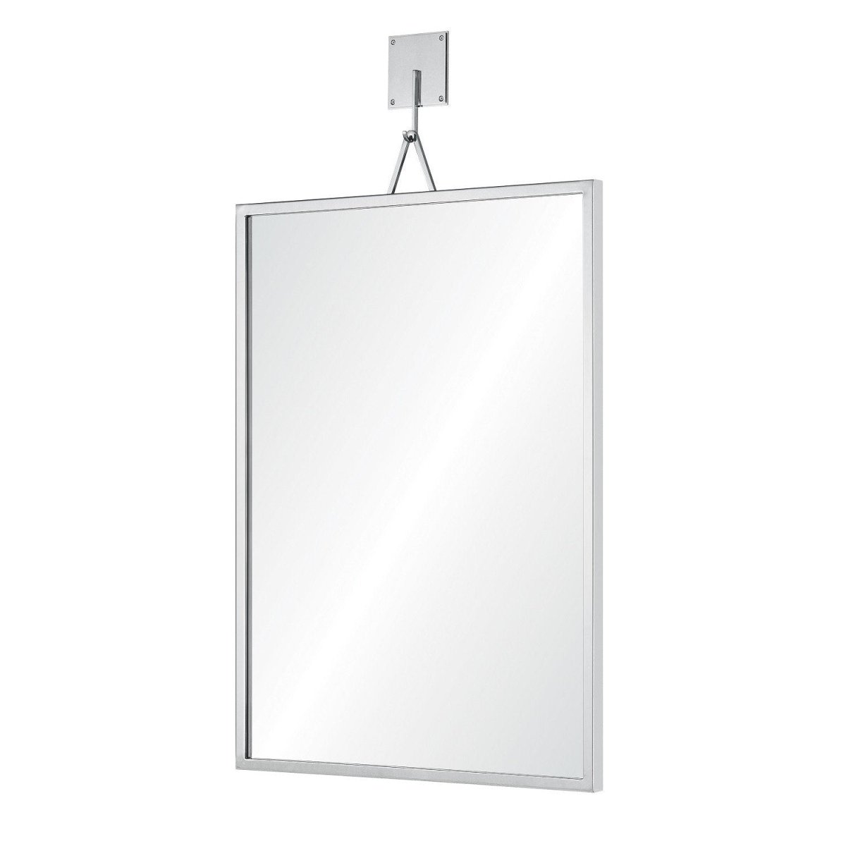 Side - Polished Stainless Steel Mirror by Mirror Home | Fig Linens 